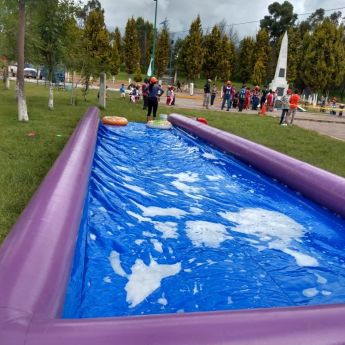 Renta de pelota gigante para personas en Puebla