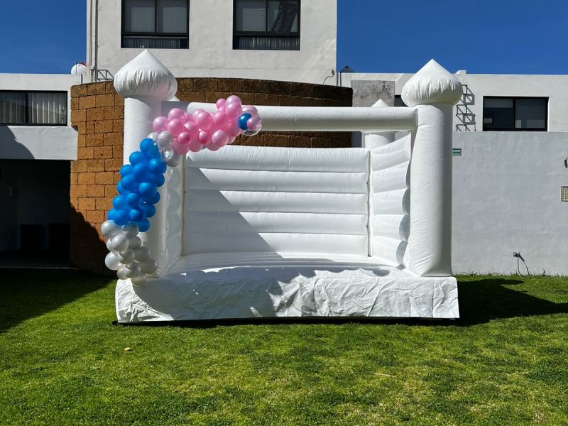 Castillo Inflable Blanco image 4