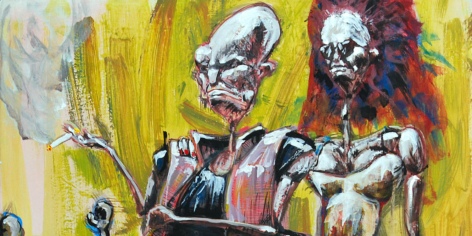 Εικόνα για το πρότζεκτ 'Πρώτη Σειρά Καμβάδων' του Πολυπράγμων Καλλιτέχνη Κώστα Γκόγκα