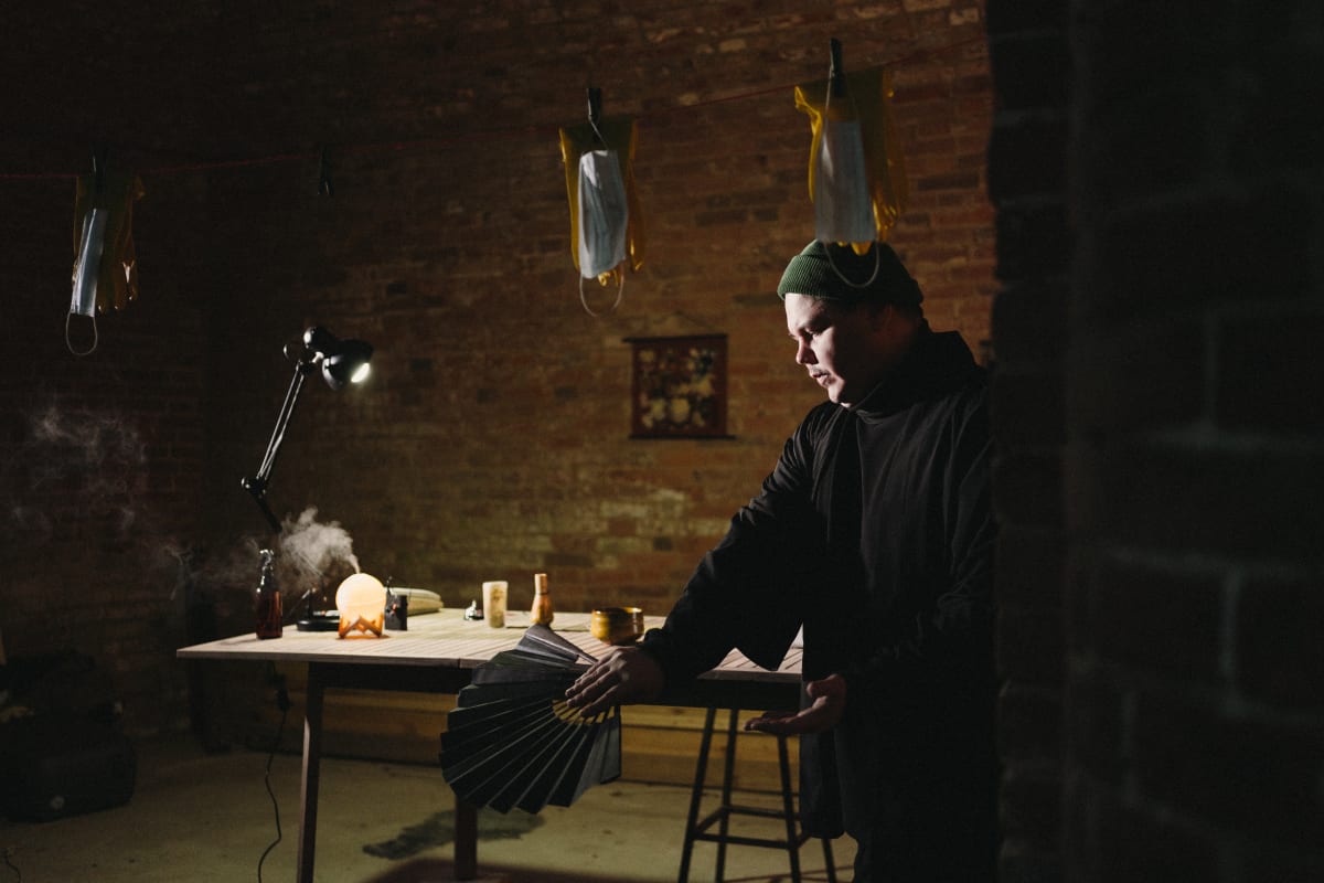 Сцена из спектакля «Порфирий» AELITA PRODUCTION