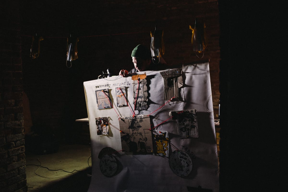 Сцена из спектакля «Порфирий» AELITA PRODUCTION