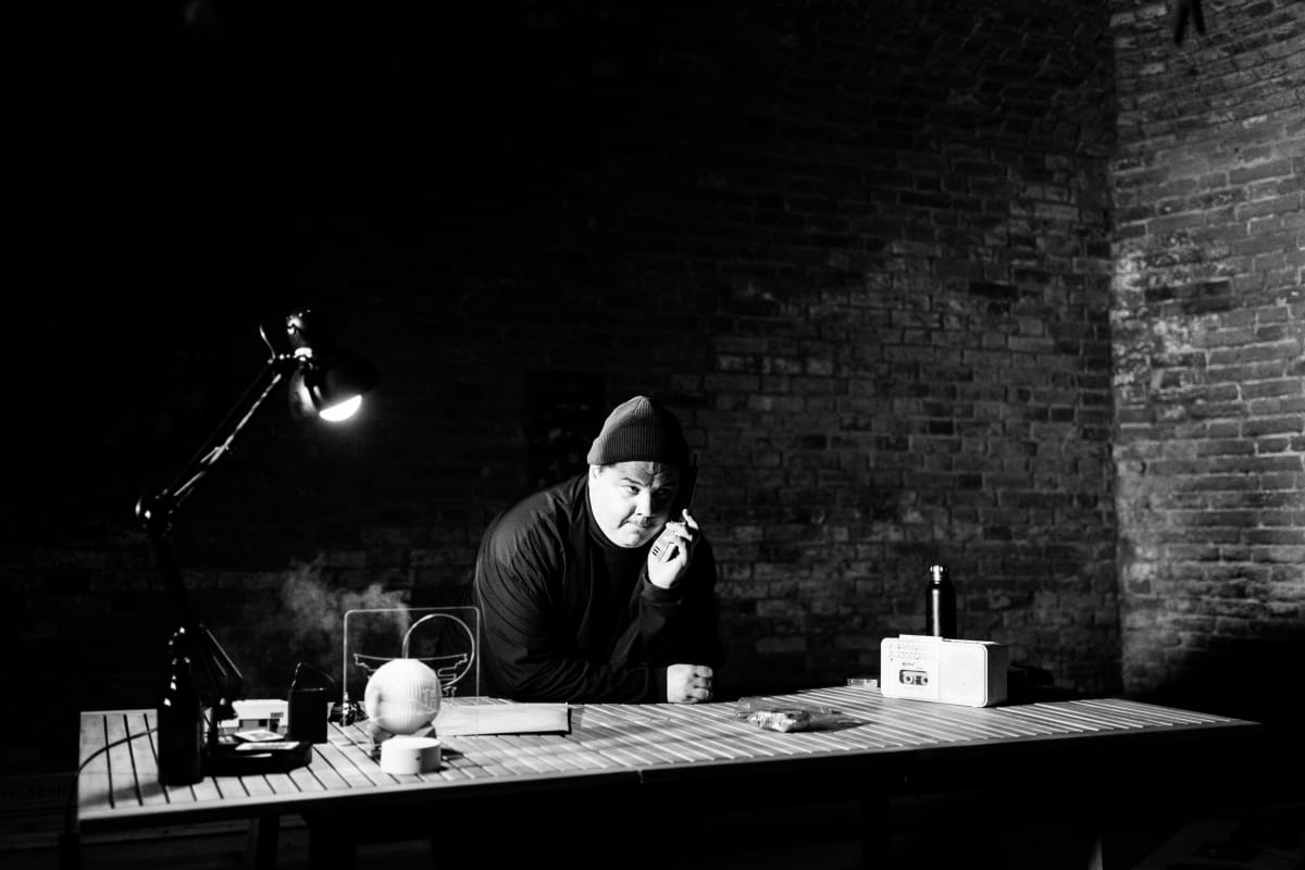 Сцена из спектакля «Порфирий» AELITA PRODUCTION