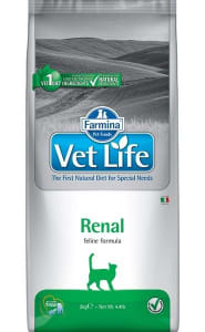 Сухой корм для кошек Farmina Vet Life Renal при почечной недостаточности, 0.4кг