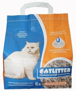 Наполнитель Сибирская Кошка Catlitter впитывающий, 5л