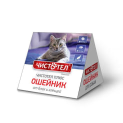 Ошейник от блох Чистотел домик для кошек