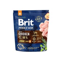 Brit Premium Nature сухой корм для щенков, для средних пород, 1кг