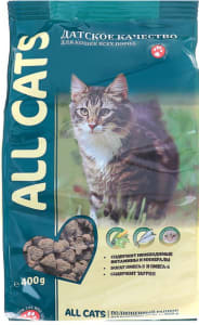 All Cats сухой корм для кошек, 0.4кг