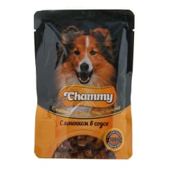 Chammy консервы для собак 85 гр ягненок в соусе