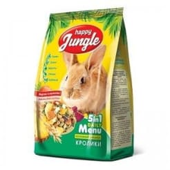 Корм для кроликов Happy Jungle 400 гр