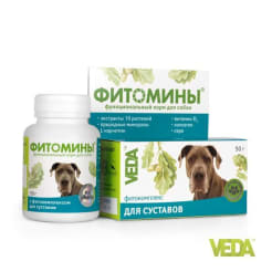Фитомины с фитокомплексом для укрепления суставов для собак