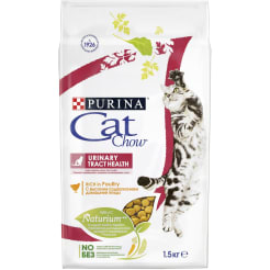 Сухой корм для кошек Purina Cat Chow для поддержания здоровья мочевыводящих путей, домашняя птица, 1.5кг