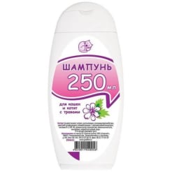 Шампунь Доктор ЗОО для кошек с травами, 0.250л