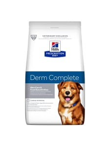 Сухой диетический корм Hill's Prescription Diet Derm Complete для взрослых собак, 2кг
