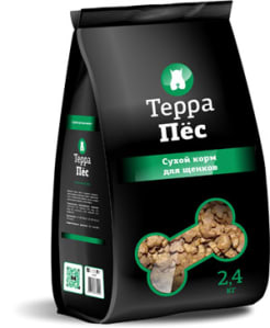 Терра Пёс влажный корм для щенков, 2.4кг