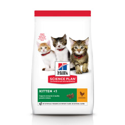 Сухой корм Hill's Science Plan для котят для здорового роста и развития с курицей, 0.3 кг