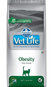 Сухой корм для кошек Farmina Vet Life Obesity при ожирении, 2 кг