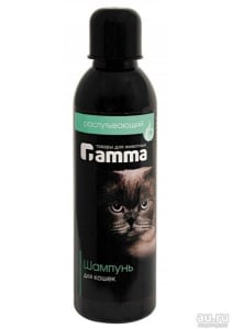 Шампунь ГАММА для длинношерстных кошек, 0.250л