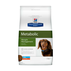 Сухой диетический корм для собак м. пород Hill's Diet Metabolic Mini  способствует снижению и контролю веса с курицей, 1.5кг