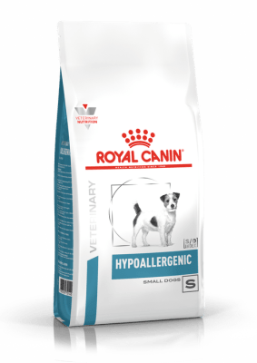 Royal Canin HYPOALLERGENIC SMALL DOG 1кг, Диета для собак менее 10 кг с пищевой аллергией или непереносимостью
