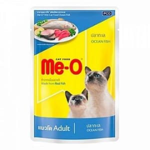 Ме-О пауч для кошек со вкусом океанической рыбы в желе, 0.08кг
