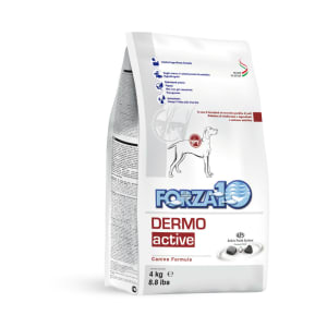 Сухой корм FORZA10 DOG DERMO ACTIVE для взрослых собак всех пород при заболеваниях кожи, 4кг