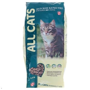 All Cats сухой корм для кошек, 2.4кг