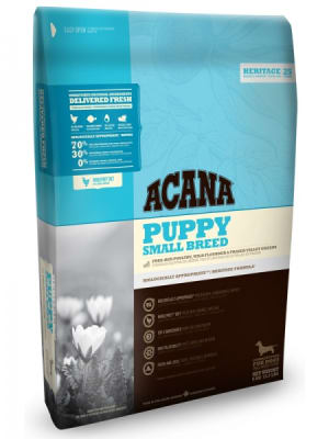 Acana для щенков миниатюрных пород Puppy Small Breed со вкусом курицы, 0.34кг
