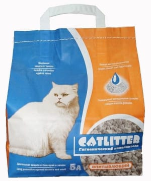 Наполнитель Сибирская Кошка Catlitter впитывающий, 5л