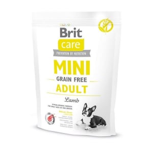 Brit Premium сухой корм для собак Care MINI GF со вкусом ягненка, 0.4кг