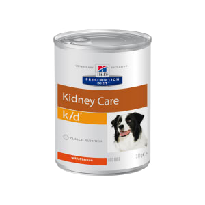Влажный диетический корм для собак Hill's Prescription Diet k/d Kidney Care при хронической болезни почек, 0.37кг
