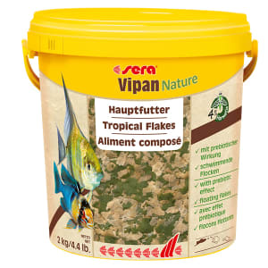 SERA Випан NATURE корм для рыб основной, хлопья ведро, 10л (2кг)