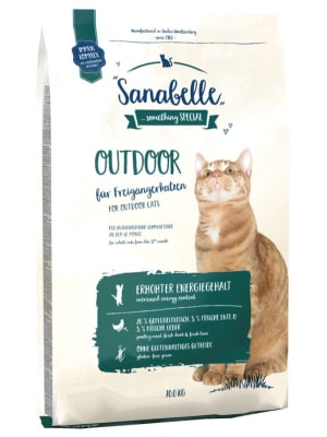 Сухой корм для кошек Sanabelle Outdoor, 10кг