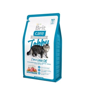 Brit Premium сухой корм для кошек Care Tobby для крупных пород, 0.4кг
