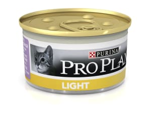 Влажный корм Purina Pro Plan light для кошек с избыточным весом, со вкусом индейки, 0.085кг