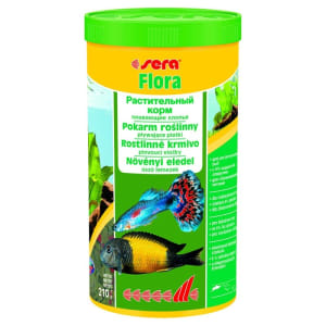 Корм для рыб SERA Flora растительный в хлопьях, 1л