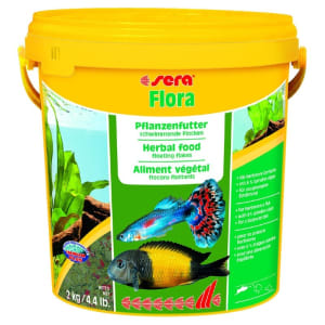 Корм для рыб SERA Flora растительный в хлопьях, 10л