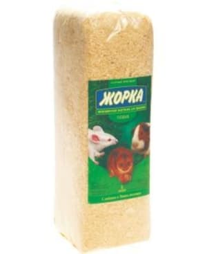 Жорка Наполнитель для грызунов таежные ОПИЛКИ, 3л