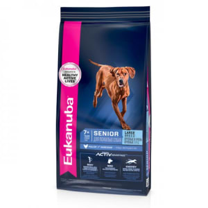 Сухой корм Eukanuba Senior Large Breed 7+ years для пожилых собак крупных пород, 15кг