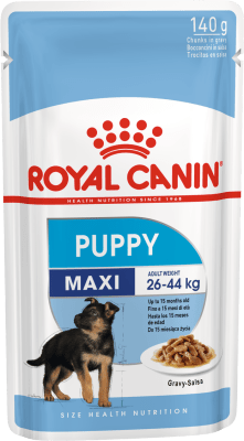 Влажный корм для щенков Royal Canin Maxi Puppy, 0.140кг