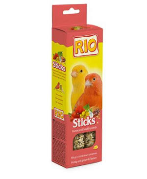 Rio Палочки для канареек с медом и полезными семенами, 0.080кг