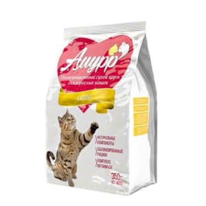 Амурр для кошек сухой 350 гр курица