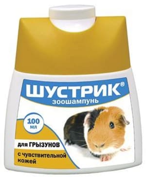 Шампунь Шустрик для грызунов с чувствительной кожей, 0.1кг