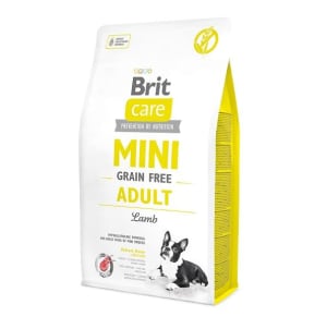 Brit Premium сухой корм для собак Care MINI GF со вкусом ягненока, 2кг