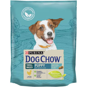 Сухой корм Purina Dog Chow для щенков мелких пород, курица, 0.8кг