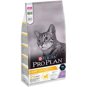 Сухой корм Purina Pro Plan Light для кошек с избыточным весом, со вкусом индейки, 1.5кг