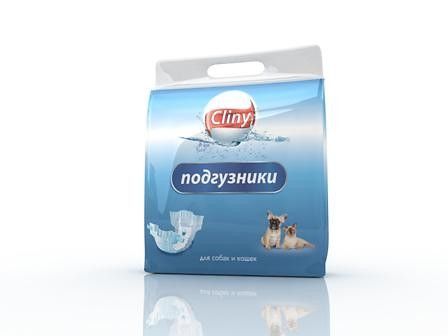 Cliny Подгузники XL для животных 15-30 кг