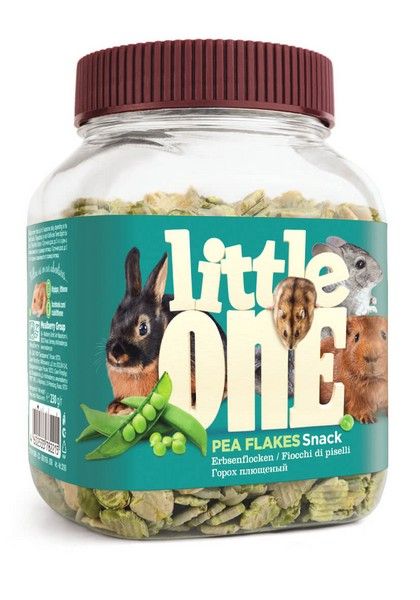 Лакомство для грызунов Little One Плющенный горох, 0.23кг