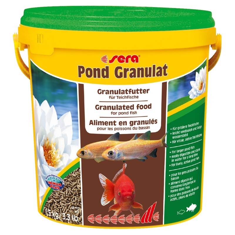 Корм для рыб SERA Pond Granulat Корм для прудовых рыб, 10л