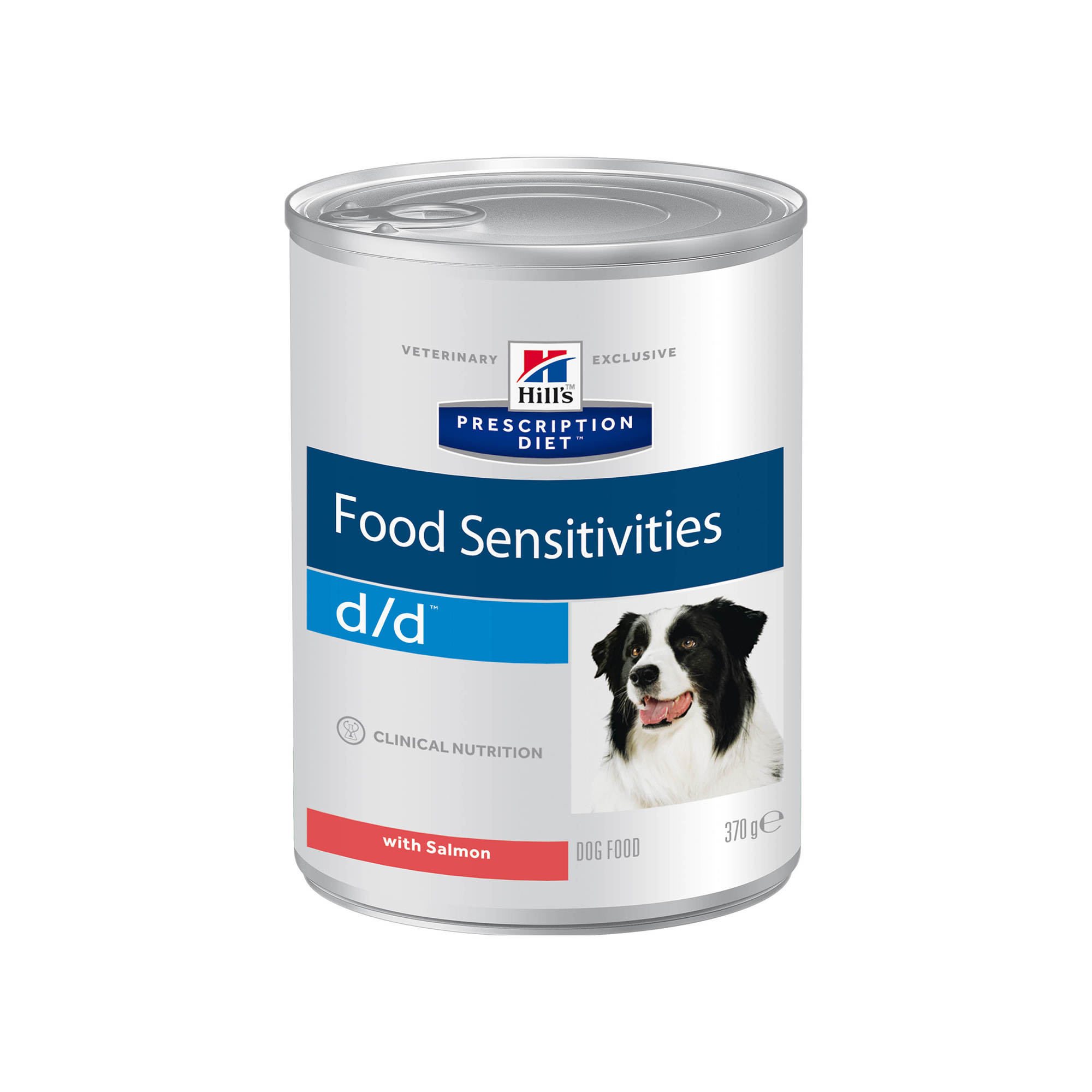 Влажный диетический корм для собак Hill's Prescription Diet d/d Food Sensitivities при пищевой аллергии, с лососем 0.37кг