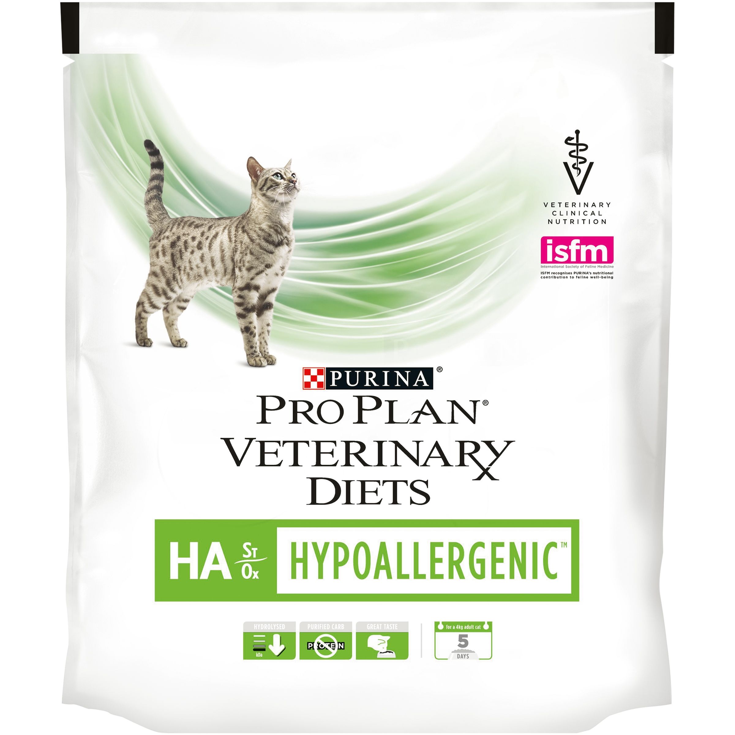Сухой корм Purina Pro Plan Veterinary Diets HA корм для кошек при аллергических реакциях, пакет,0.325кг